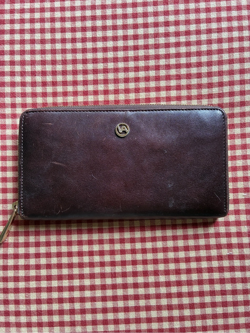 Vintage Valentina Leather Made in Italy Wallet Pocketbook